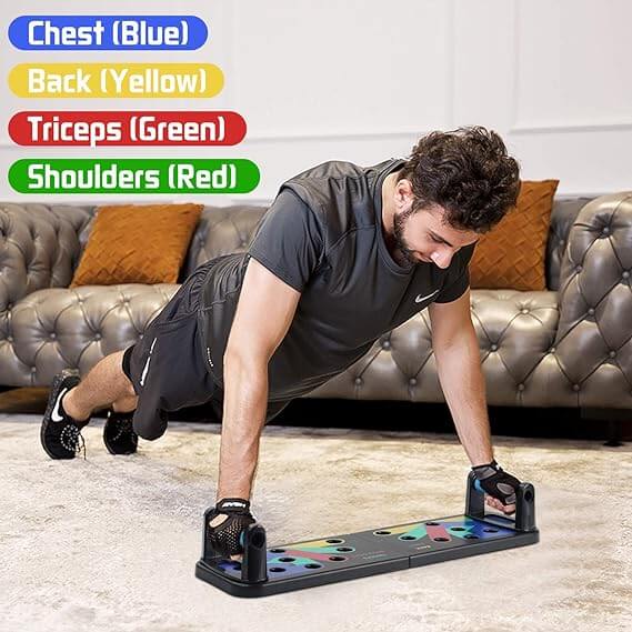 PUSHUPS BOARD MULTI FUNCTION 9 IN 1