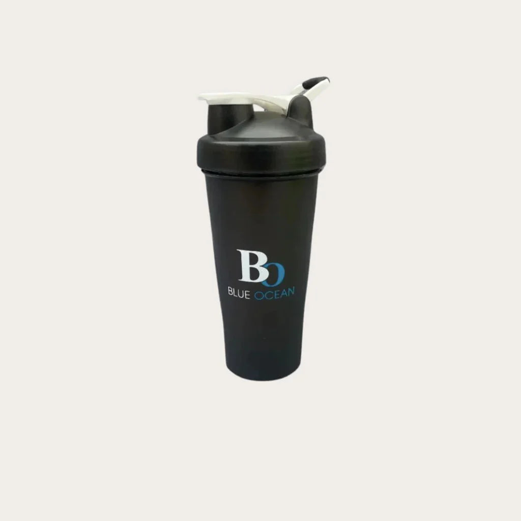 WATER BOTTLE SHAKER BLUE OCEAN 600ml (65411)