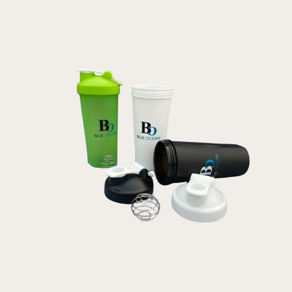 WATER BOTTLE SHAKER BLUE OCEAN 600ml (65411)