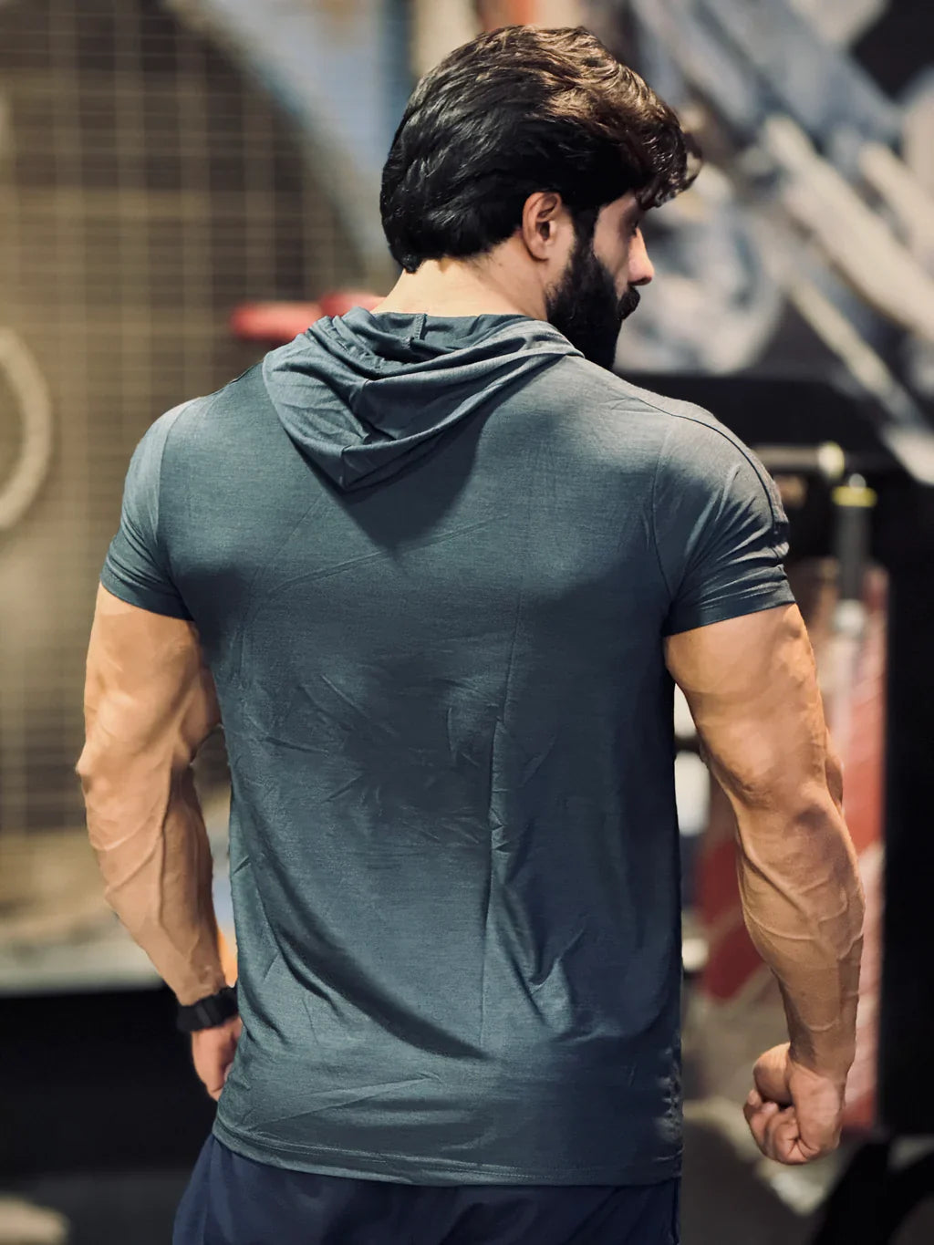 WIZAL Half Sleeve Hoodie Imported