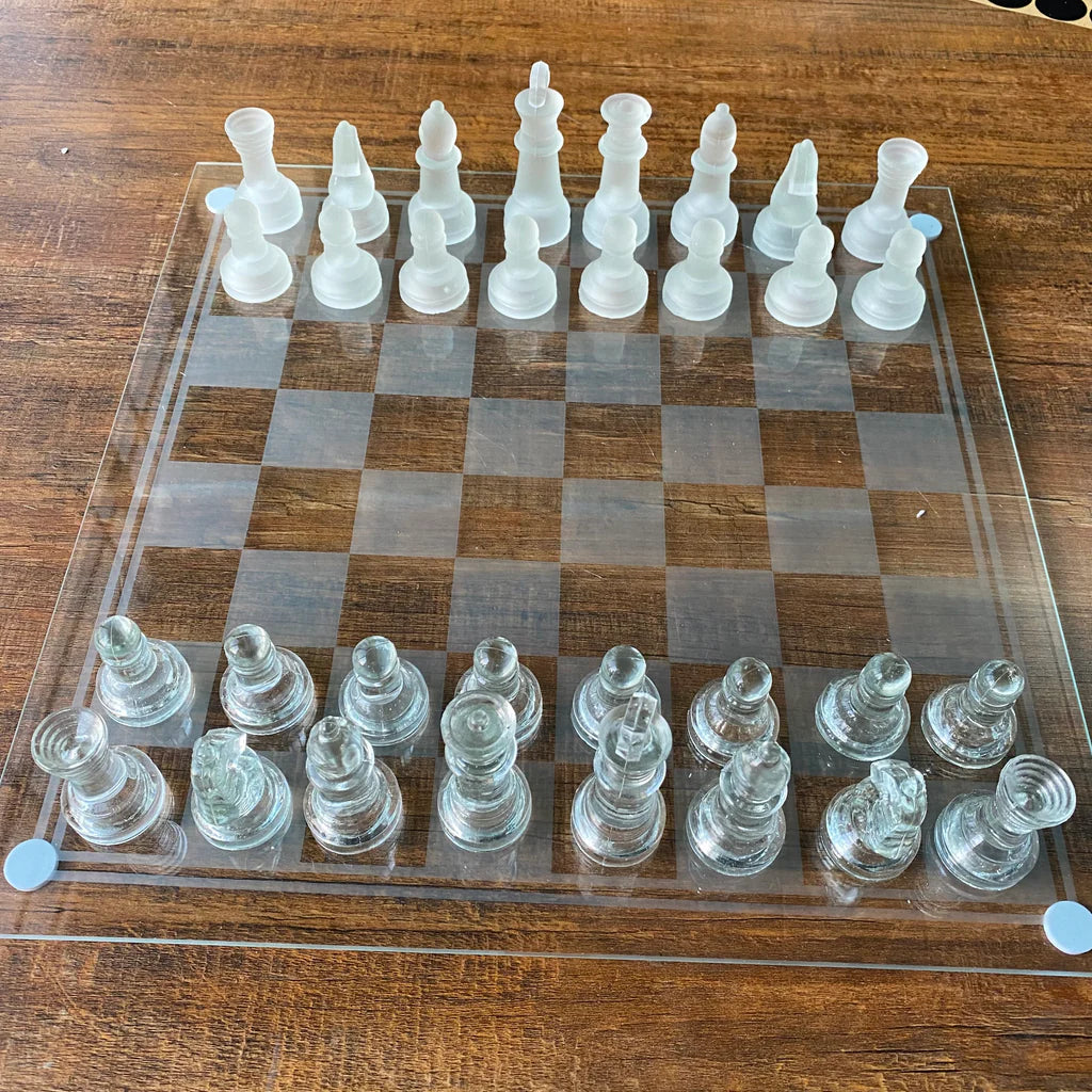 CHESS BOARD CRYSTAL