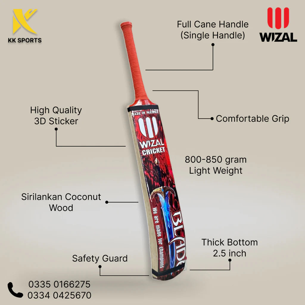 WIZAL BLADE TAPEBALL BAT