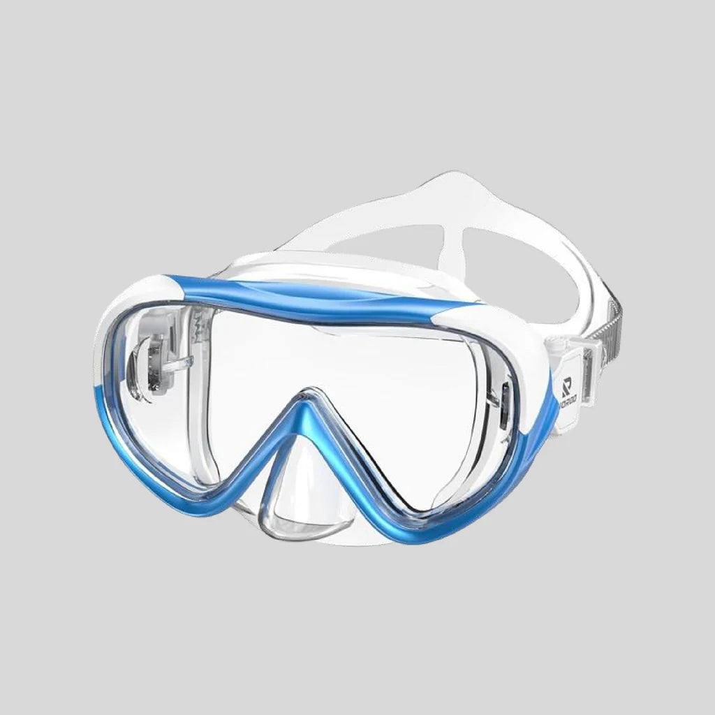 KIDS SWIM GOGGLES WITH NOSE COVER SWIMMING MASK