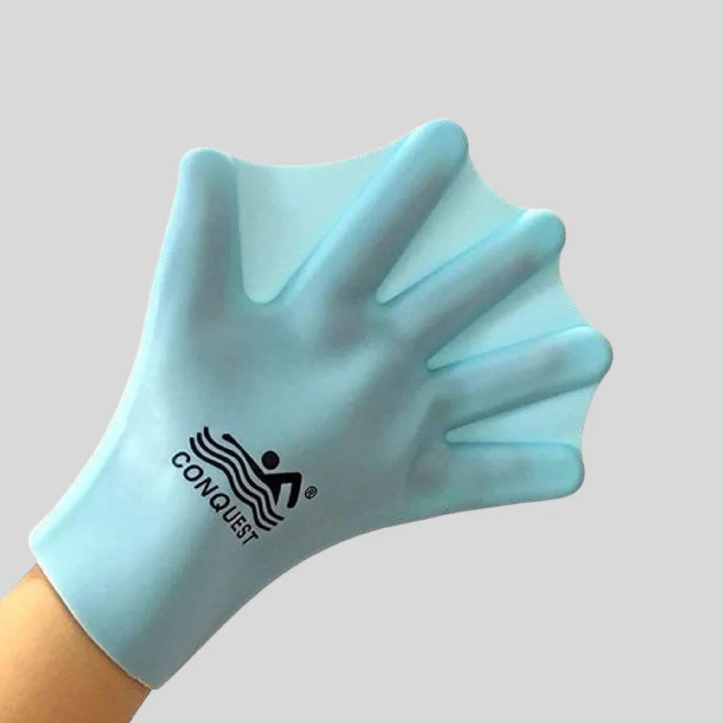 SWIMMING GLOVES SILICONE