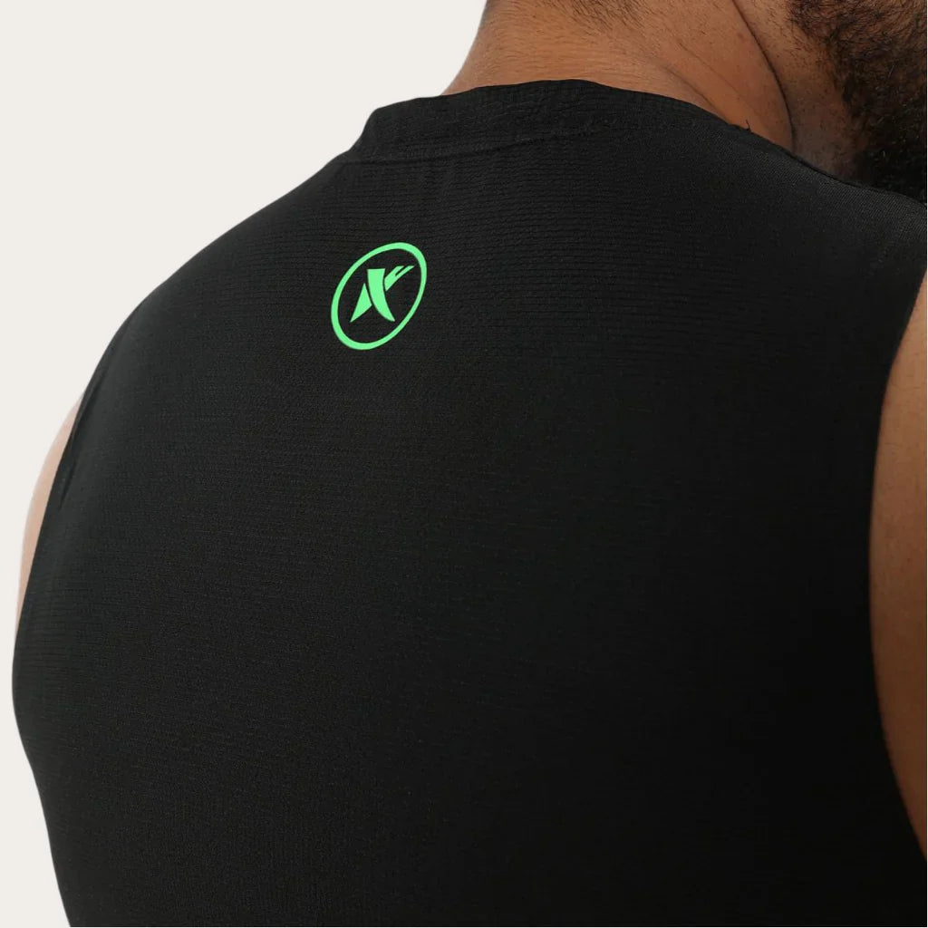 TANK TOP DRY FIT K BOX BLACK (IMPORTED)