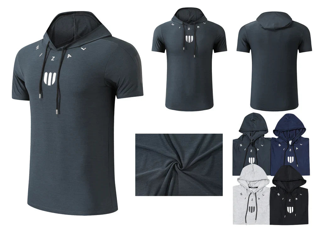 WIZAL Half Sleeve Hoodie Imported