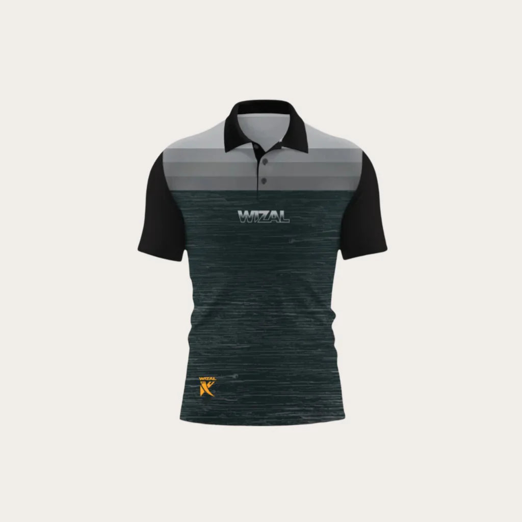 WIZAL DRY FIT T-SHIRT (BLACK GREY)