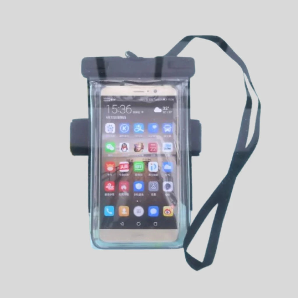 WATER PROOF MOBILE POUCH-TRANSPARENT