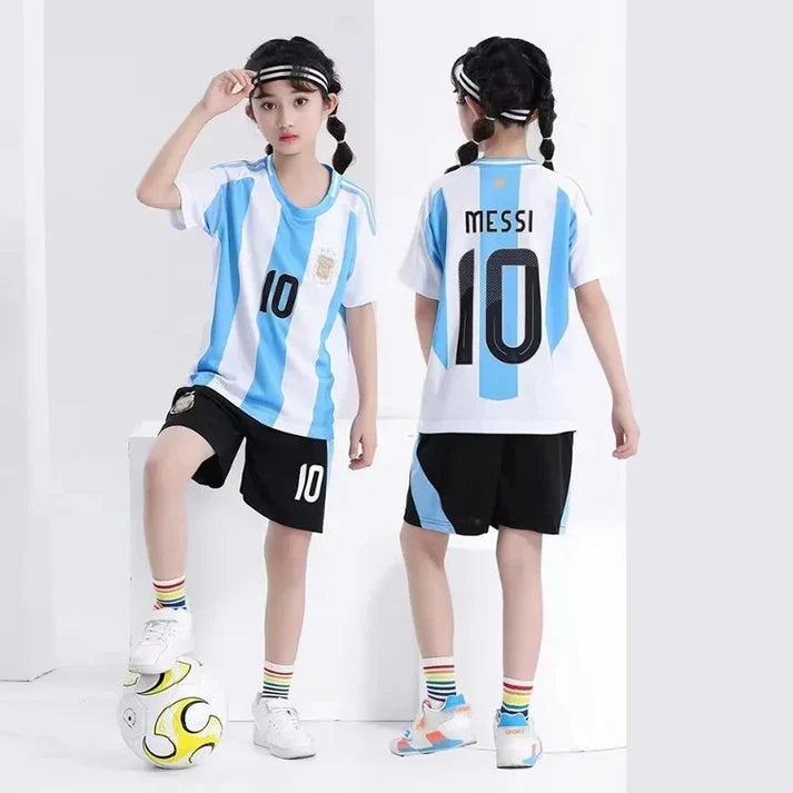 Argentina Foot ball Home Kit - Junior