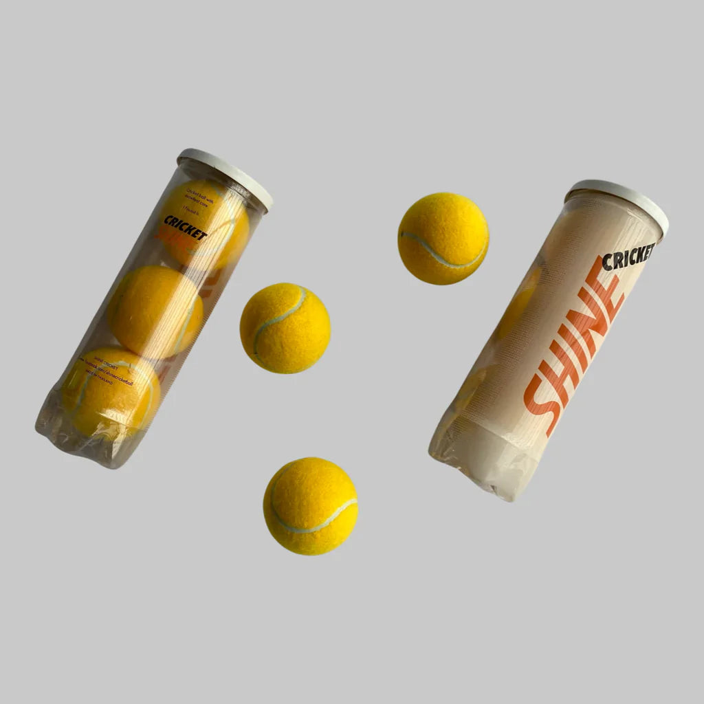 SHINE TENNIS BALL PACK OF 3 (IMPORTED)